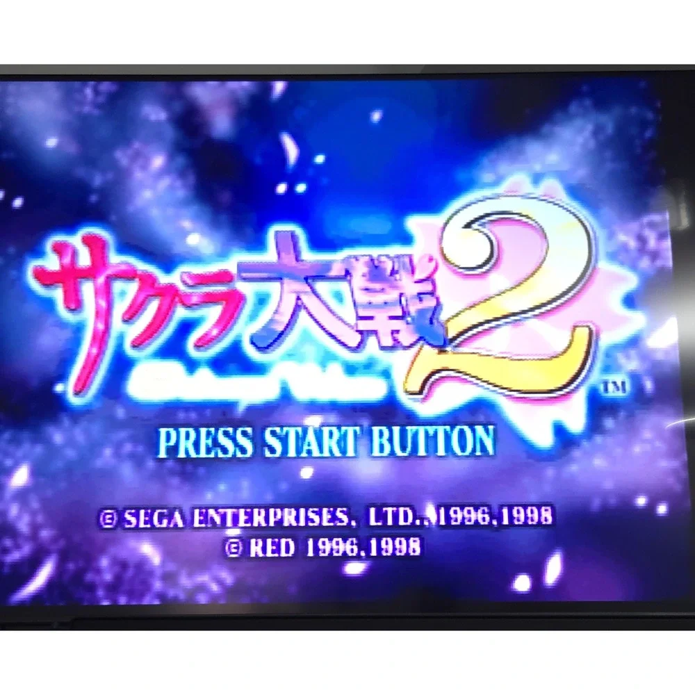 Sakura Wars 2 First Press - Sega Saturn JPN - CIB 3 Discs W/ Manual & Inserts